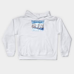 Grahams Island State Park, North Dakota Kids Hoodie